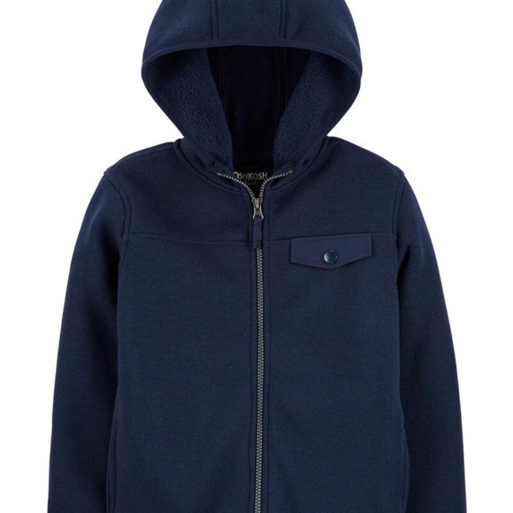 OshKosh B'gosh Other - Oshkosh B'gosh Uniform Fleece Jacket Hoodie for Kids - size 7